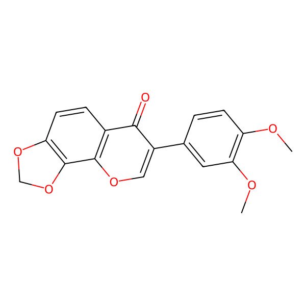 2D Structure of Maxima isoflavone D