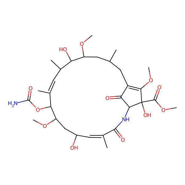 2D Structure of Mccrearamycin B