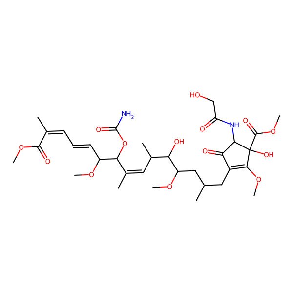 2D Structure of Mccrearamycin D