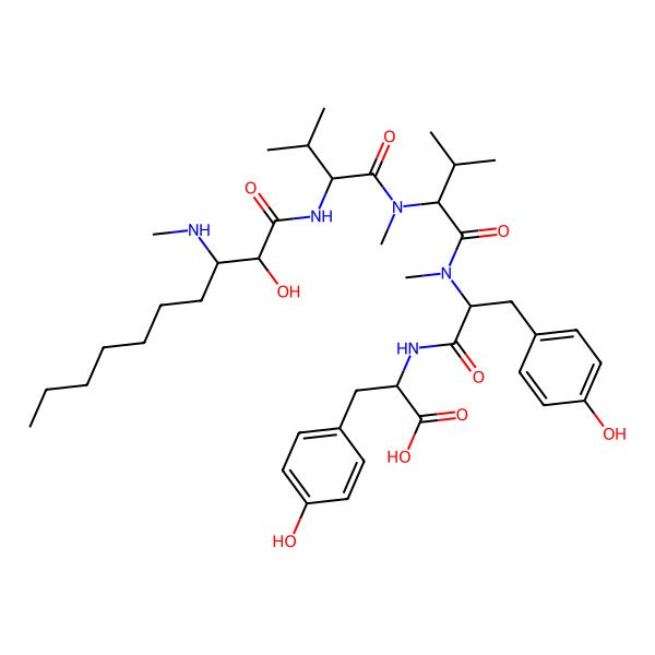 2D Structure of Microginin 478