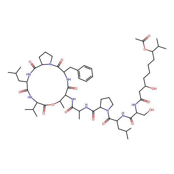 2D Structure of Mebamamide A
