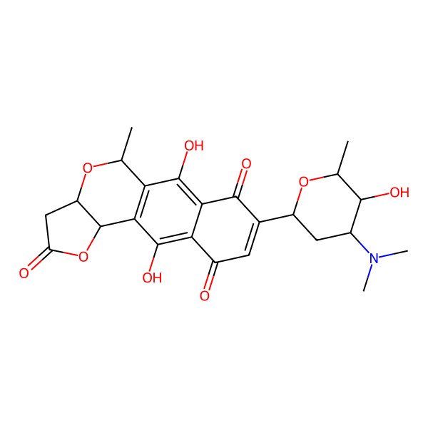 2D Structure of Mederrhodin A
