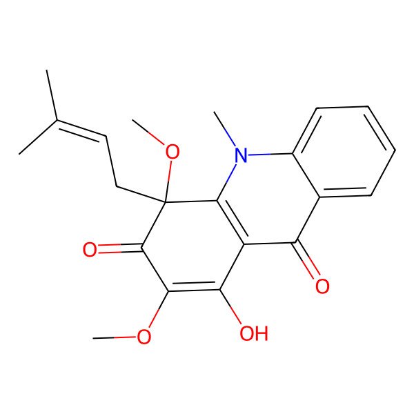 2D Structure of Megistophylline I 2D Structure of Megistophylline I