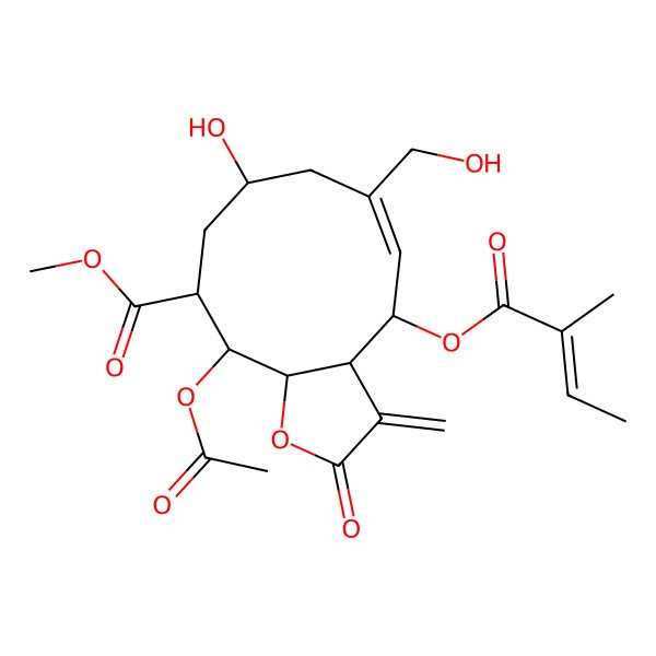 2D Structure of Melcanthin B