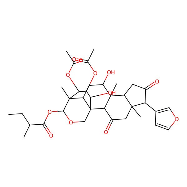 2D Structure of Meliatoxin B1