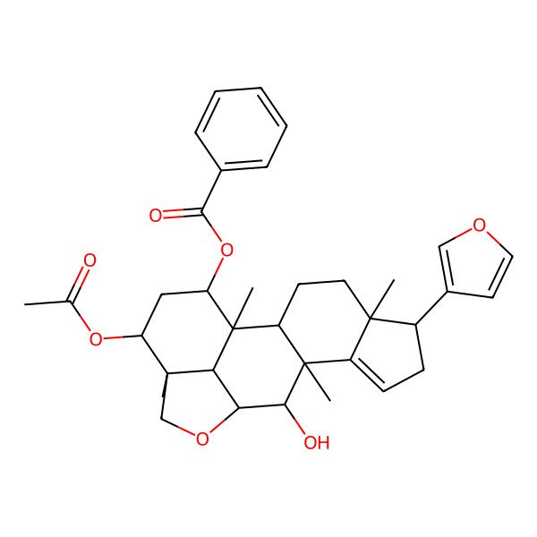 2D Structure of Meliavolkinin 2D Structure of Meliavolkinin