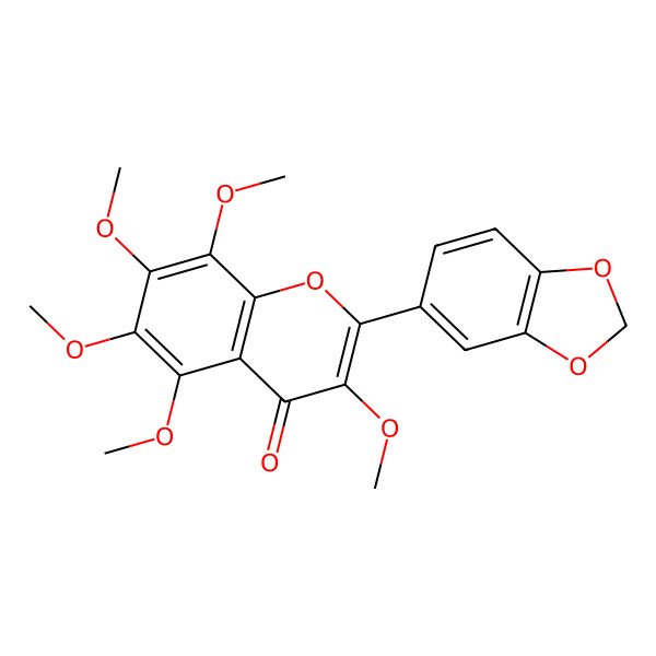 2D Structure of Melibentin 2D Structure of Melibentin