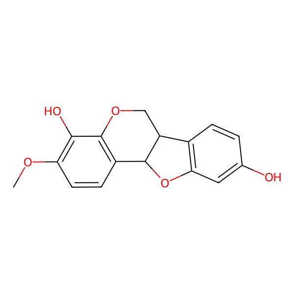 2D Structure of Melilotocarpan B 2D Structure of Melilotocarpan B