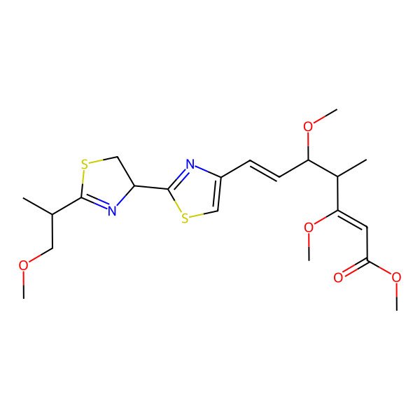 2D Structure of Melithiazol L