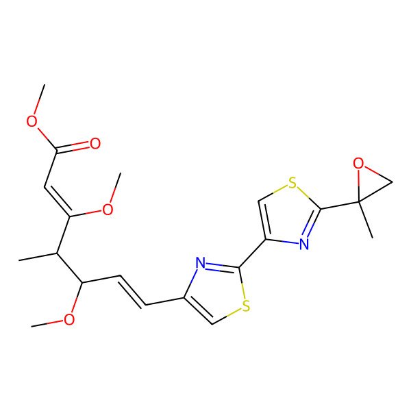 2D Structure of Melithiazol N