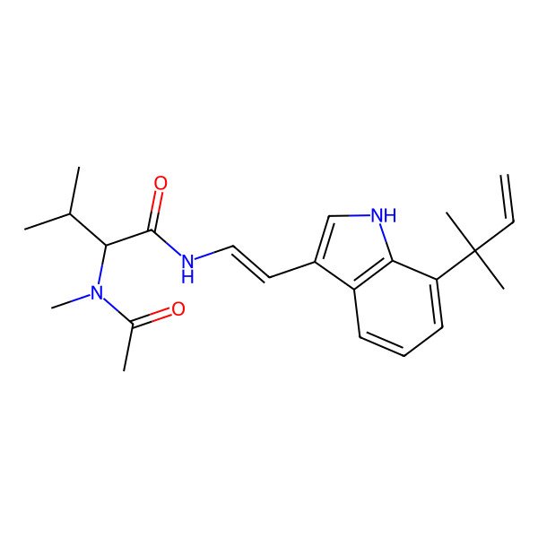 2D Structure of Mellamide