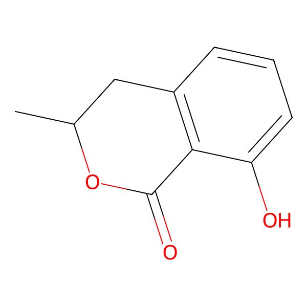 2D Structure of Mellein 2D Structure of Mellein