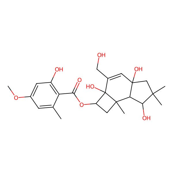 2D Structure of melleolide C