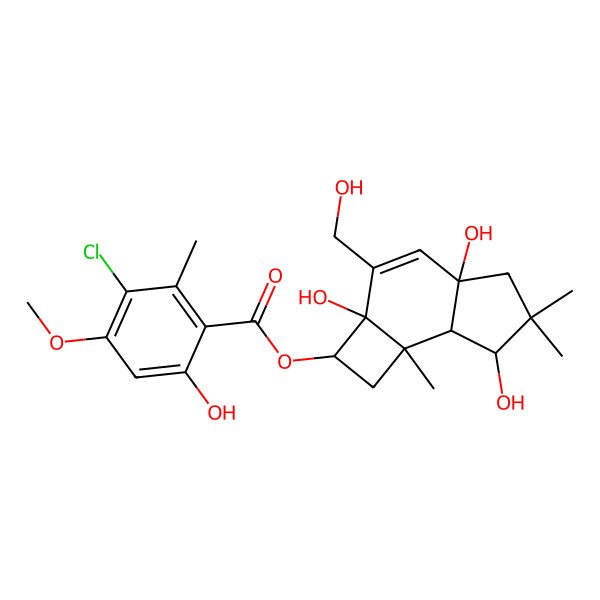 2D Structure of melleolide D