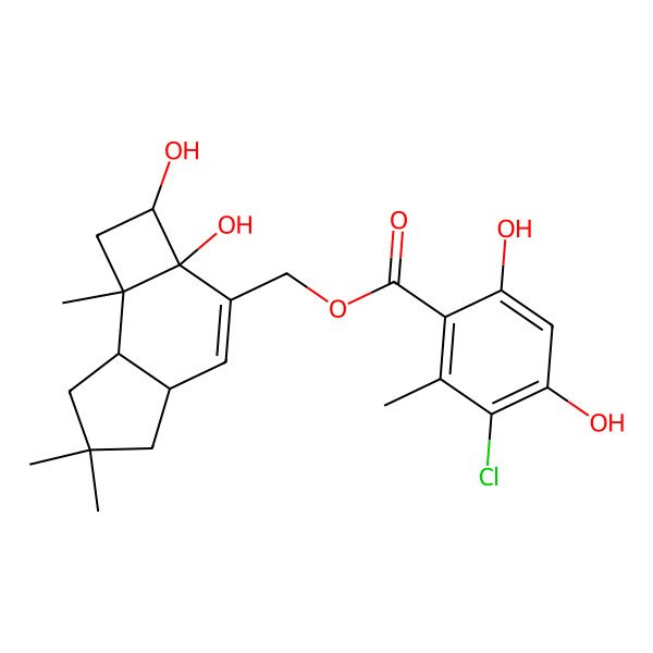 2D Structure of Melleolide N