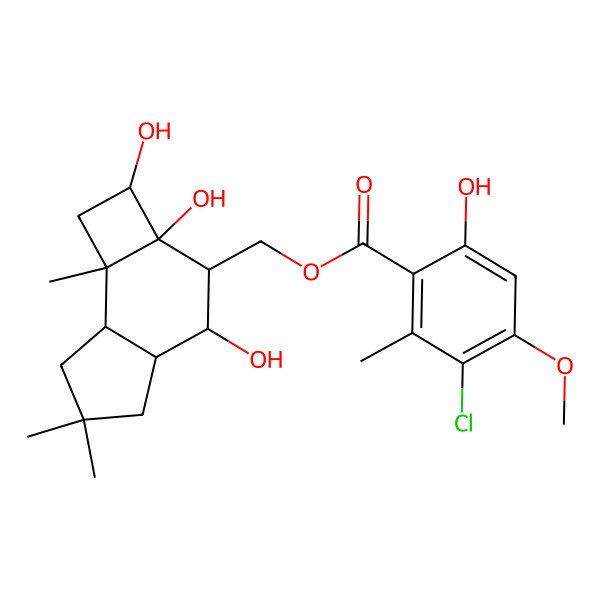 2D Structure of Melleolide R