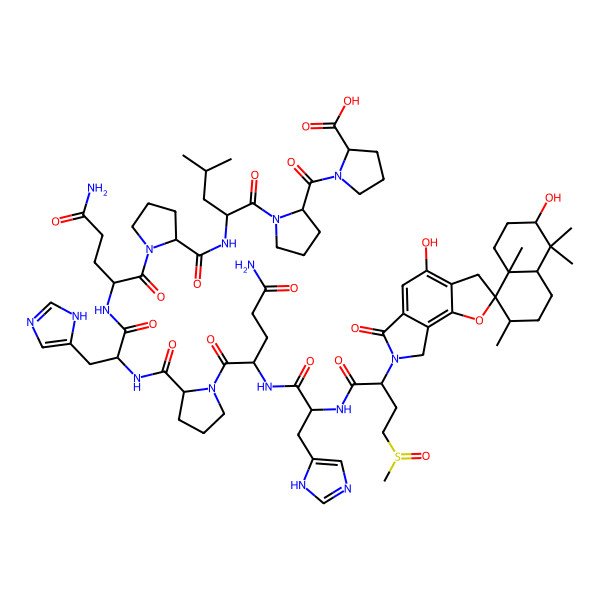 2D Structure of Memnopeptide A