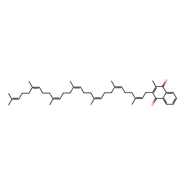 2D Structure of Menaquinone 7