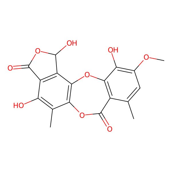 2D Structure of Menegazziaic acid