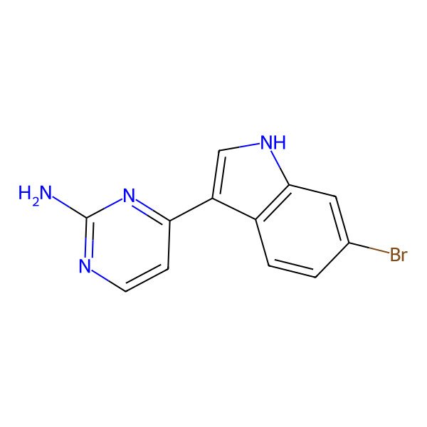 2D Structure of Meridianin D
