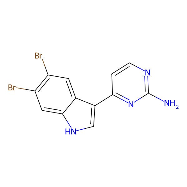 2D Structure of Meridianin F