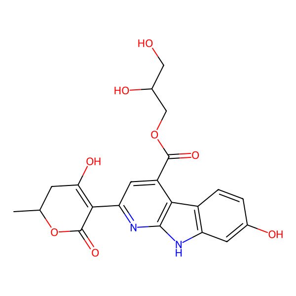 2D Structure of Mescengricin