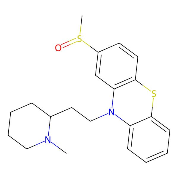 2D Structure of Mesoridazine