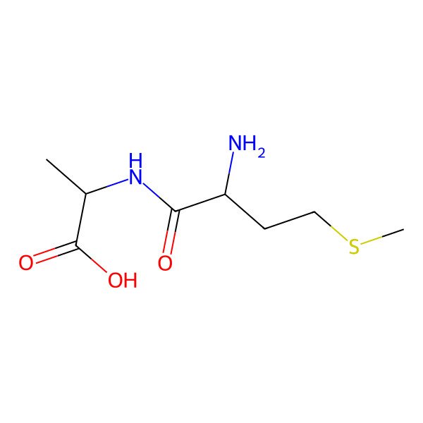2D Structure of Met-ala