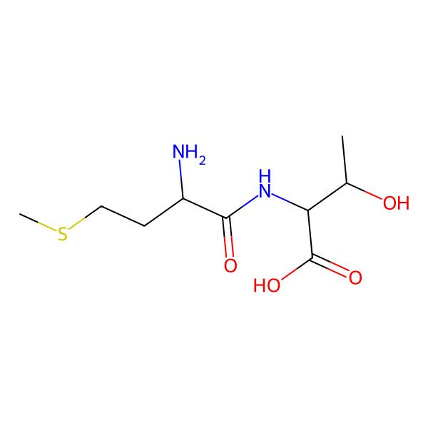 2D Structure of Met-Thr