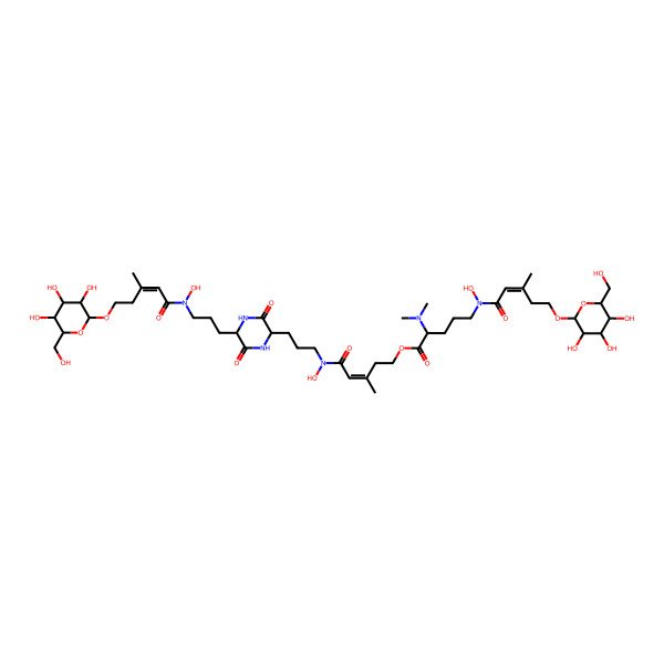 2D Structure of Metachelin B