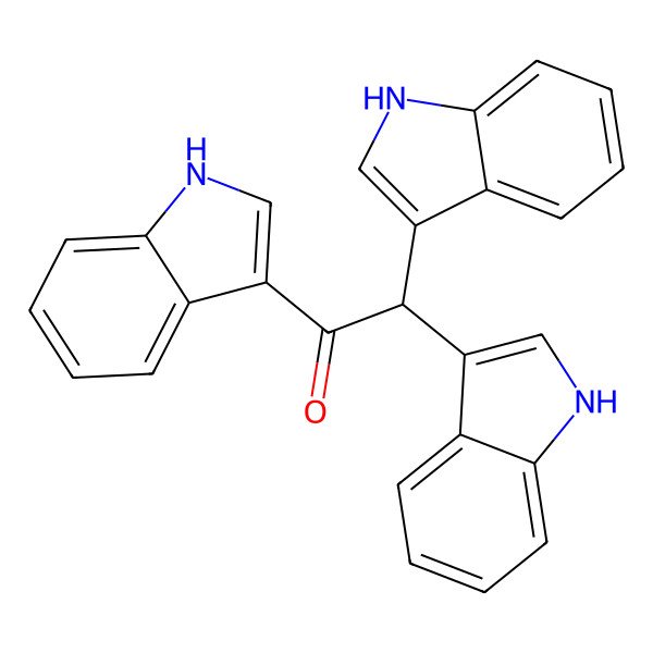2D Structure of Metagenetriindole A
