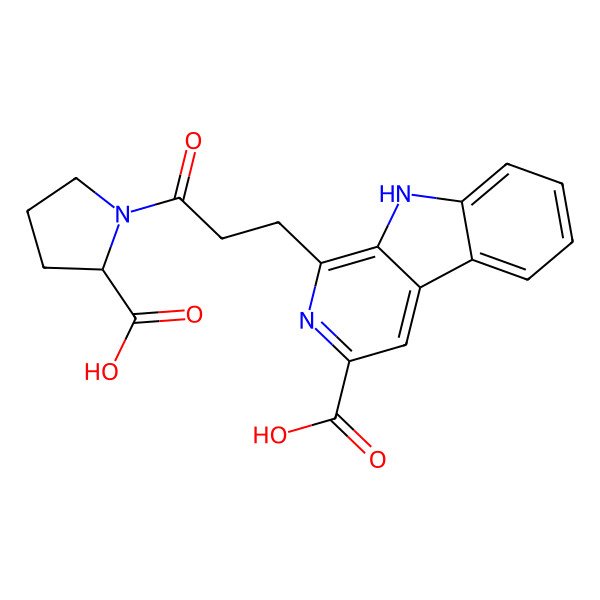 2D Structure of Metatacarboline A