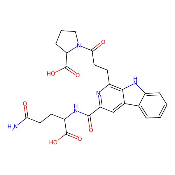 2D Structure of Metatacarboline B