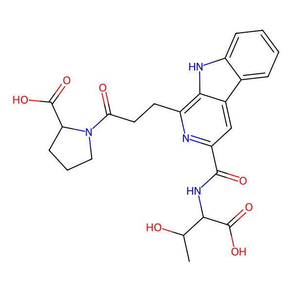 2D Structure of Metatacarboline D