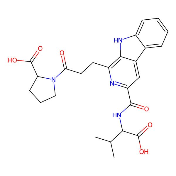 2D Structure of Metatacarboline F