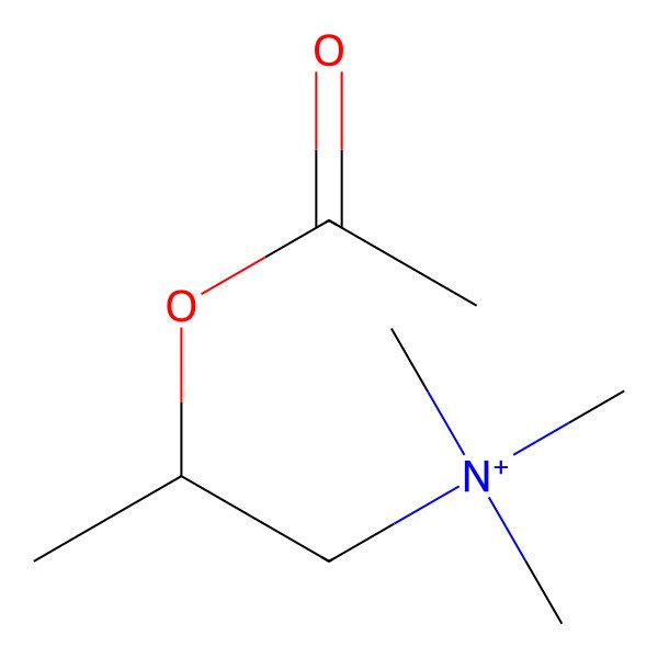 2D Structure of Methacholine