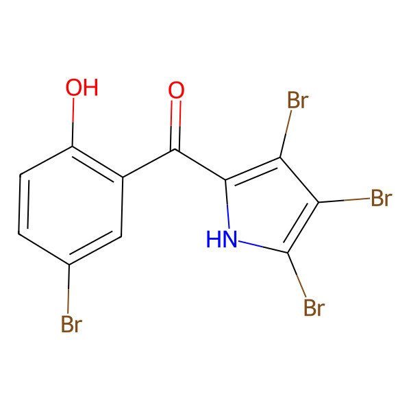 2D Structure of Pyrrolomycin F1