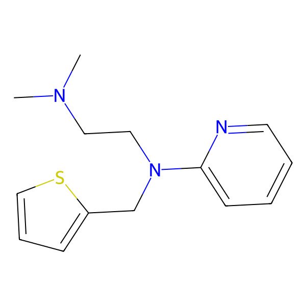 2D Structure of Methapyrilene 2D Structure of Methapyrilene