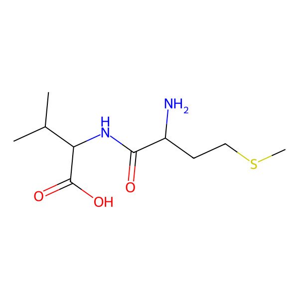 2D Structure of L-Methionyl-L-valine
