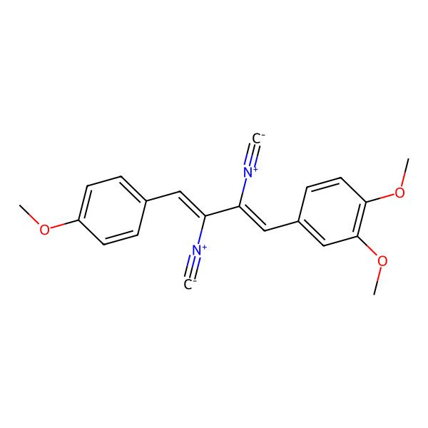 2D Structure of methoxy-xanthocillin X dimethylether