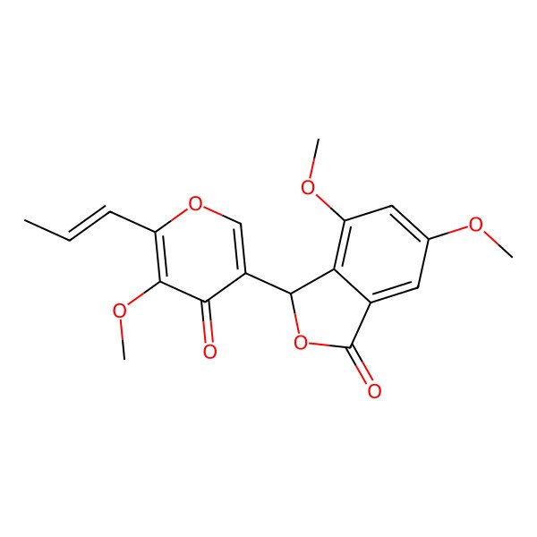 2D Structure of Methoxyvermistatin