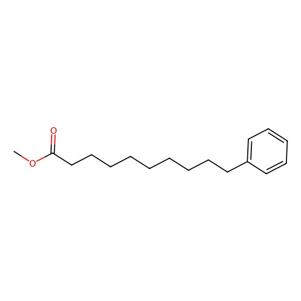 2D Structure of Methyl 10-phenyldecanoate 2D Structure of Methyl 10-phenyldecanoate