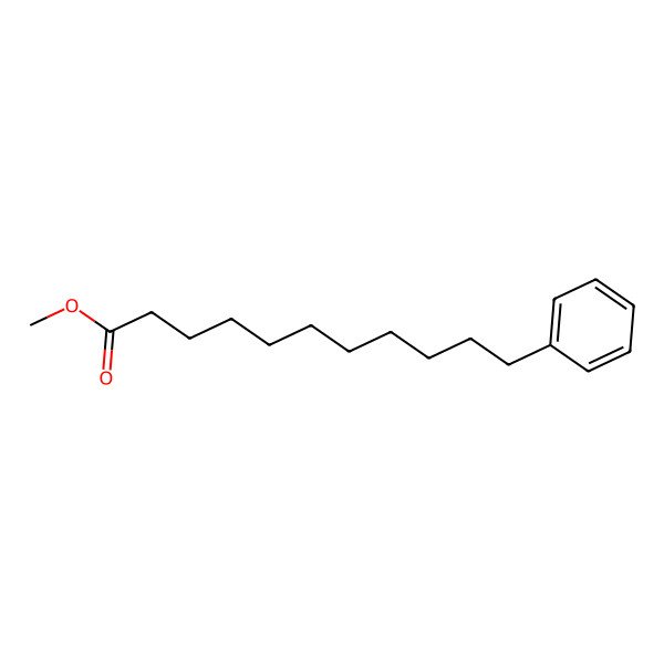 2D Structure of Methyl 11-phenyl-undecanoate 2D Structure of Methyl 11-phenyl-undecanoate