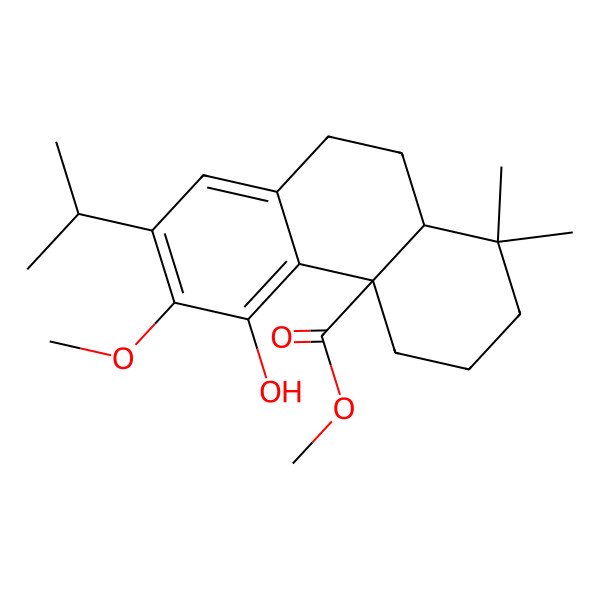 2D Structure of methyl 12-O-methylcarnosoate