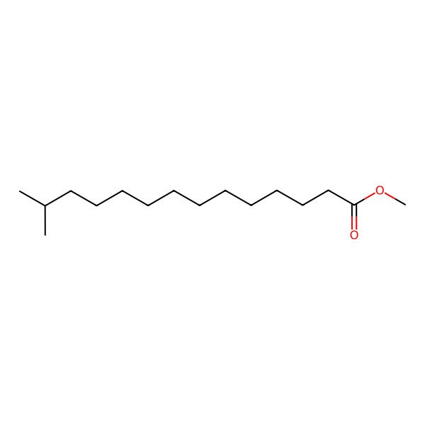 2D Structure of Methyl 13-methyltetradecanoate