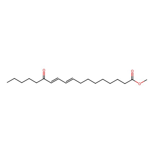 2D Structure of Methyl 13-oxo-9,11-octadecadienoate