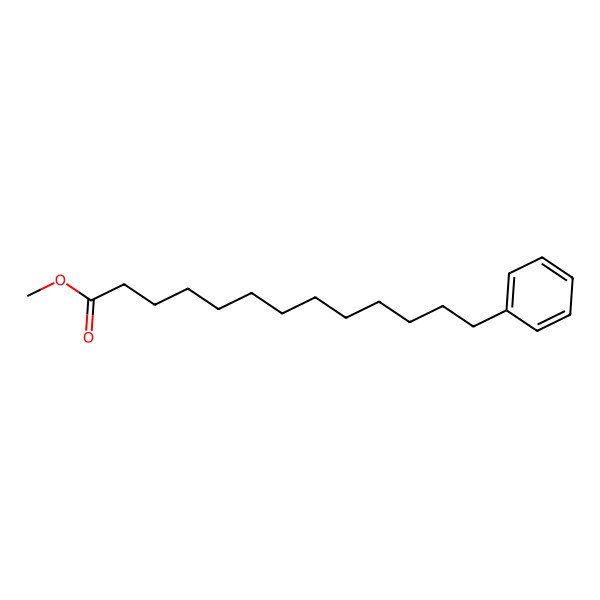 2D Structure of Methyl 13-phenyltridecanoate