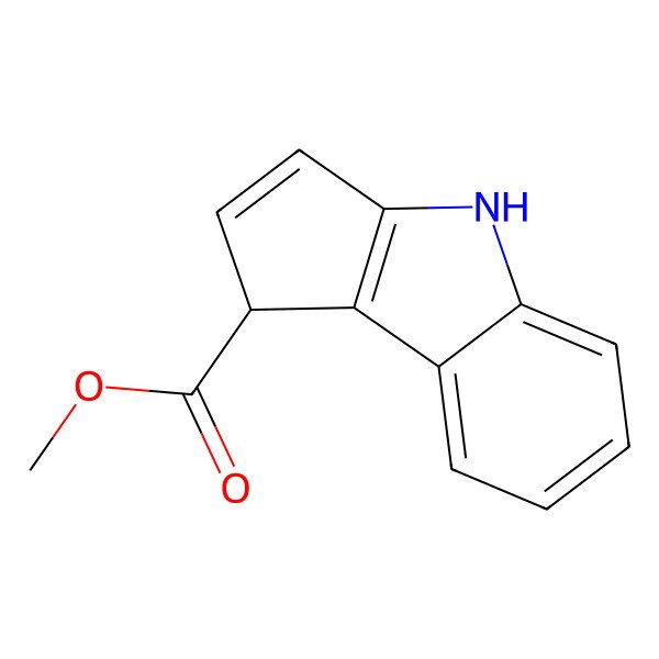 2D Structure of Methyl 1,4-dihydrocyclopenta[b]indole-1-carboxylate