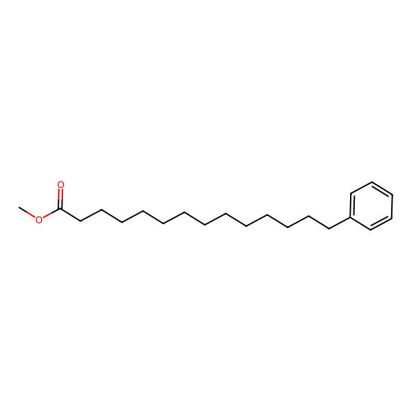 2D Structure of Methyl 14-phenyltetradecanoate 2D Structure of Methyl 14-phenyltetradecanoate
