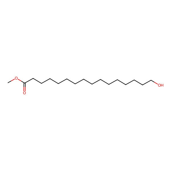 2D Structure of Methyl 16-hydroxyhexadecanoate